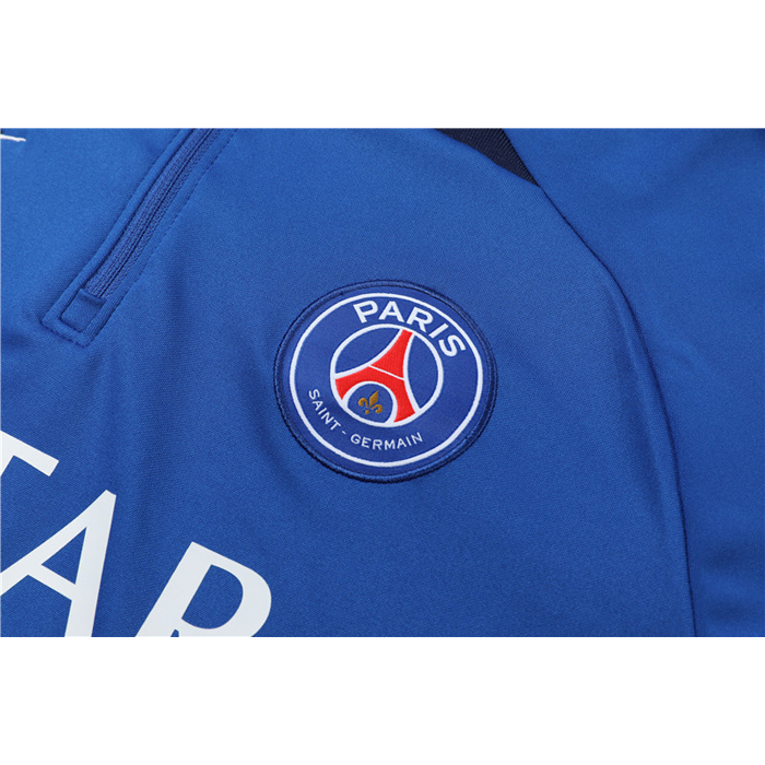 Chandal de Sudadera del Paris Saint-Germain 2022-23 Azul Oscuro - Haga un click en la imagen para cerrar